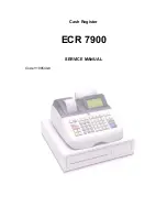 Olivetti ECR 7900 Service Manual preview