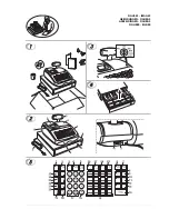 Preview for 3 page of Olivetti ECR 8100 Manual Usager