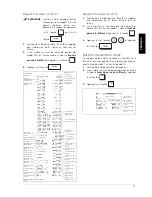 Предварительный просмотр 41 страницы Olivetti ECR 8100 Manual Usager