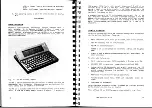 Preview for 11 page of Olivetti M10 Operation Manual