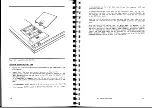 Preview for 18 page of Olivetti M10 Operation Manual