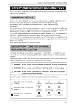 Preview for 5 page of Olivetti PF-P09 Service Manual