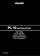 Olivetti PL 10 User Manual preview