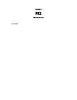 Olivetti PR2 plus Service Manual preview