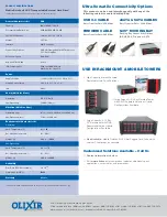 Preview for 2 page of Olixir 3DX 160GB Specifications