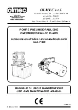 Preview for 1 page of OLMEC P820 Use And Maintenance Manual