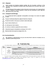 Предварительный просмотр 21 страницы Olsen VERSATILE User Manual