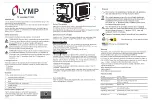 Preview for 2 page of Olymp TV 200 Intended Use