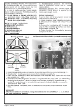 Предварительный просмотр 2 страницы olympia electronics POWER LIGHT Series Manual