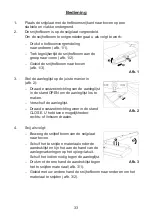 Предварительный просмотр 33 страницы Olympia G4410 Operating Manual