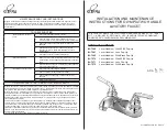 Preview for 1 page of Olympia L-7240 Installation And Maintenance