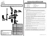 Preview for 2 page of Olympia L-7240 Installation And Maintenance