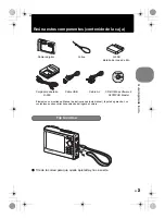 Предварительный просмотр 3 страницы Olympus 1030SW - Stylus Digital Camera Manual De Instrucciones