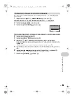 Предварительный просмотр 45 страницы Olympus 1030SW - Stylus Digital Camera Manual De Instrucciones