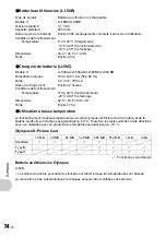 Preview for 74 page of Olympus 1030SW - Stylus Digital Camera Manuel