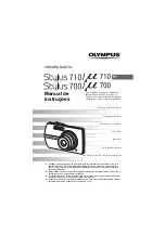 Preview for 1 page of Olympus 225755 - Stylus 700 7.1MP Digital Camera Manual De Instruções
