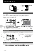 Preview for 18 page of Olympus 225840 - Stylus 730 7.1MP Digital Camera Manual Avanzado