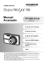 Olympus 225905 - Stylus 760 Digital Camera Manual Avanzado preview