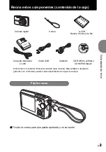 Preview for 3 page of Olympus 225905 - Stylus 760 Digital Camera Manual Avanzado