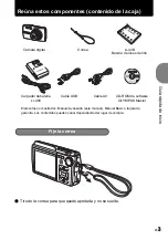Preview for 3 page of Olympus 225925 - Stylus 780 Digital Camera Manual Avanzado