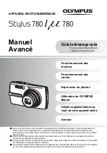 Preview for 1 page of Olympus 225925 - Stylus 780 Digital Camera Manuel