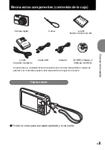 Preview for 3 page of Olympus 226065 - Stylus 820 Digital Camera Manual Avanzado