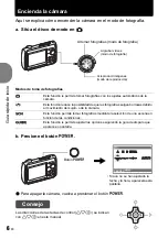 Предварительный просмотр 6 страницы Olympus 226090 - Stylus 790 SW Digital Camera Manual Avanzado