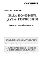 Preview for 1 page of Olympus 300 Digital - Stylus 300 3.2 MP Digital... Manuel De Référence