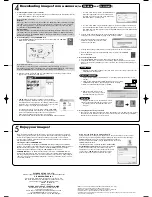 Preview for 2 page of Olympus 300 Digital - Stylus 300 3.2 MP Digital... Software Installation Manual