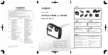 Preview for 1 page of Olympus 550WP - Stylus Digital Camera Instruction Manual