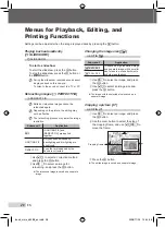 Предварительный просмотр 28 страницы Olympus 550WP - Stylus Digital Camera Instruction Manual