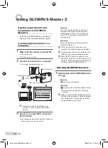 Предварительный просмотр 40 страницы Olympus 550WP - Stylus Digital Camera Instruction Manual