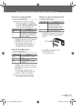 Предварительный просмотр 29 страницы Olympus 550WP - Stylus Digital Camera Manual Del Instrucción