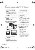 Предварительный просмотр 40 страницы Olympus 550WP - Stylus Digital Camera Manual Del Instrucción