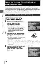 Preview for 22 page of Olympus 800 - Superzoom 800 Erweiterte Anleitung