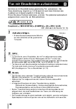 Preview for 60 page of Olympus 800 - Superzoom 800 Erweiterte Anleitung