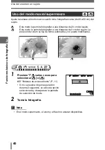 Preview for 40 page of Olympus 800 - Superzoom 800 Manual Avanzado