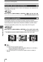 Preview for 64 page of Olympus 800 - Superzoom 800 Manual Avanzado