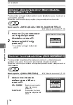 Preview for 70 page of Olympus 800 - Superzoom 800 Manual Avanzado