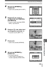 Preview for 101 page of Olympus 800 - Superzoom 800 Manual Avanzado