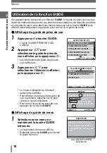 Preview for 18 page of Olympus 800 - Superzoom 800 Manuel Avancé