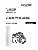 Preview for 1 page of Olympus 8080 - CAMEDIA C Wide Zoom Digital Camera Manual Básico