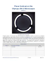 Olympus BH2 Series Manual preview