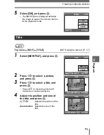 Предварительный просмотр 71 страницы Olympus BondMaster 600 Advanced Manual