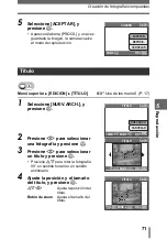 Preview for 71 page of Olympus BondMaster 600 Manual Avanzado