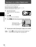 Предварительный просмотр 37 страницы Olympus C-120 - CAMEDIA - Digital Camera Reference Manual