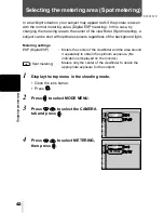 Предварительный просмотр 43 страницы Olympus C-120 - CAMEDIA - Digital Camera Reference Manual