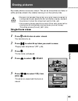 Предварительный просмотр 62 страницы Olympus C-120 - CAMEDIA - Digital Camera Reference Manual