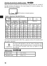 Preview for 10 page of Olympus C-2020ZOOM - CAMEDIA - Digital Camera Basic Manual