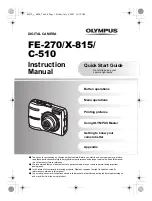 Preview for 1 page of Olympus C-510 Instruction Manual